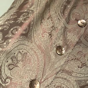 DANA BUCHMAN paisley jacket. Size 8